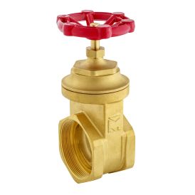 Brass 4-in FIP x 4-in FIP Heavy Duty Gate Valve