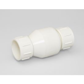 PVC 1-1/2-in SOLV x 1-1/2-in SOLV In-Line Check Valve