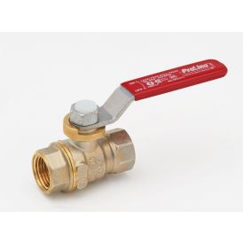Brass 1/8-in FIP x 1/8-in FIP Ball Valve - Lead-Free