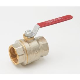 Brass 1-in FIP x 1-in FIP Ball Valve - Lead-Free