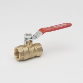 Brass 1/4-in FIP x 1/4-in FIP Ball Valve - Lead-Free