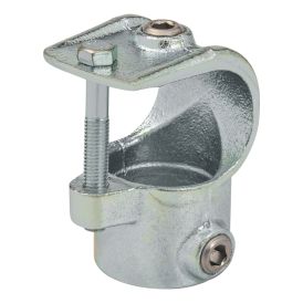Galvanized 1-1/4-in Clamp-On Tee