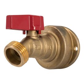 Brass 3/4-in PF x 3/4-in MHT 1/4 Turn No Kink Hose Bibb