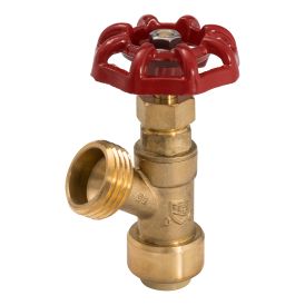 Brass 1/2-in PF x 3/4-in MHT Boiler Drain