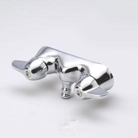 Bath Faucet &quot;O&quot; Pattern - Chrome