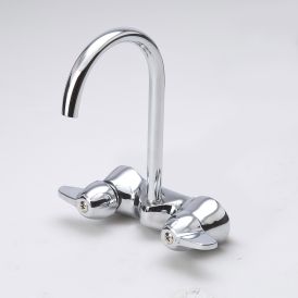 Bath Faucet Code Pattern - Chrome