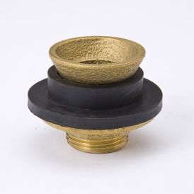 Brass 1-in MIP x 3/4-in FIP Closet Spud