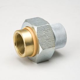 Galvanized Steel 1/2-in FIP x 1/2-in FIP Dielectric Union