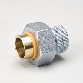Galvanized Steel 1/2-in FIP x 1/2-in SWT Dielectric Union