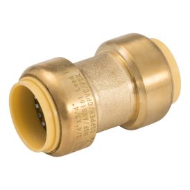 3/4-in PF Brass Push Fit Coupling