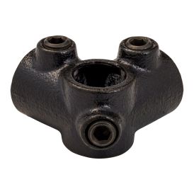 Black 3/8-in 90° Side Outlet Tee fits Pipe O.D. 0.675-in