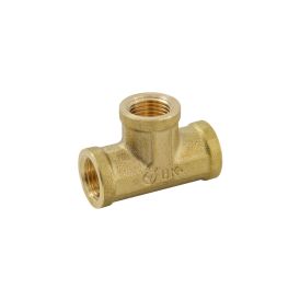 Brass 1/8-in FIP x 1/8-in FIP x 1/8-in FIP Tee