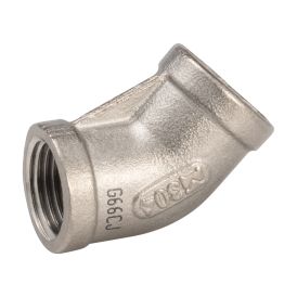Stainless Steel 304 3/8-in FIP 45° Elbow
