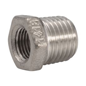 Stainless Steel 304 1/4-in MIP x 1/8-in FIP Hex Bushing