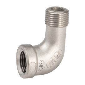 Stainless Steel 304  3/8-in MIP x 3/8-in FIP  90° Street Elbow
